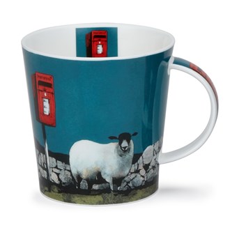 Cairngorm Highland Retreat Postbox mug